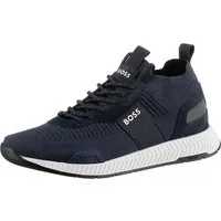 BOSS Titanium_Runn Slip-On Sneaker mit elastischem Einstieg, Freizeitschuh, Halbschuh, Schlupfschuh