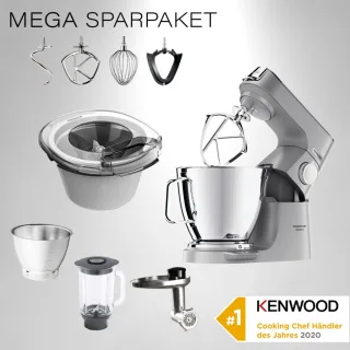 Kenwood Küchenmaschine Titanium Chef Baker XL Silber KVL85.224SI -...