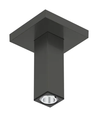 Hansgrohe Deckenanschluss E 100mm brushed black chrome , 24338340 24338340