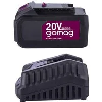 Gomag GO-SK4.0 Akku Starter-Set Gomag GO-SK4.0 (20V V, 2 St), LED-Anzeige