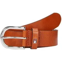 Tommy Hilfiger Ledergürtel New Danny mit dezenter Logo-Schlaufe
