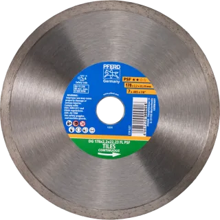 PFERD TOOLS Diamant-Trennscheibe DG PSF für Fliesen - 68300049