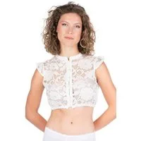 Spieth & Wensky Dirndlbluse Dirndlbluse - FAUSTRIA - offweiß
