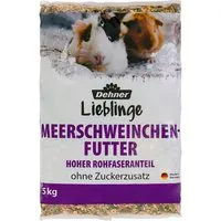 Dehner Lieblinge Meerschweinchen Futter, 5 kg / 10 kg, Hauptfutter für: Meerschweinchen, hoher Rohfaseranteil, hochwertiges Kleintierfutter