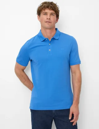 Brax Herren Polo Style PETE miami, Blau, Gr. 5XL