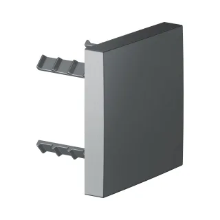 Keuco Abdeckblende Armaturenzubehör 59949, f.Rohrunterbrecher,eckig,Schwarzchr.geb., 59949130002 59949130002