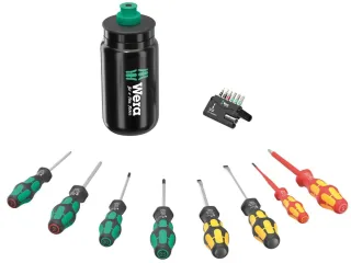 WERA Schraubwerkzeug-Set, 9540 Kraftform XL Bottle Set, 05100028001, 17-teilig