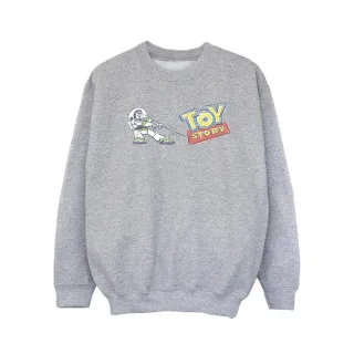 Disney - "Toy Story Buzz Pulling Logo" Sweatshirt für Mädchen (Grau)