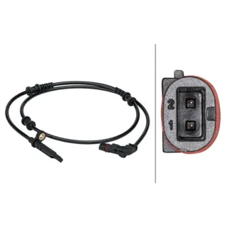 Hella Sensor f?r Raddrehzahl Mercedes Gl-Klasse Gle Gls M-Klasse 6PU012679-481
