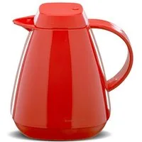ROTPUNKT Isolierkanne 1,0 Liter 650 Glaseinsatz I hochwertig I Thermokanne I 24 Std heiß, (Kaffeekanne I Teekanne), robust und auslaufsicher