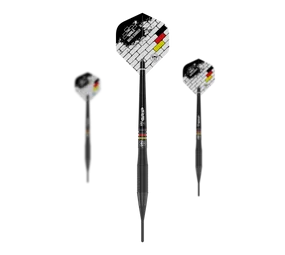 Bulls Martin Schindler The Wall Black Brass Softdarts - 18g