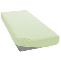 bellana Spannbettlaken bellana Aqua mit Elasthan, 160 g/m², Jersey-Elasthan, Gummizug: rundum, (1 Stück), Spannbetttuch für Matratzen bis 35cm Höhe, bügelfrei, faltenfrei