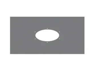 DALLMER Anschluss-Manschette 65, PVC, 500 x 500 mm 790217
