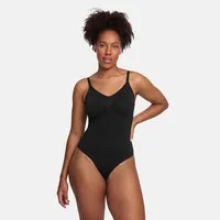 cfab (creamy fabrics) Shaping-Body Bodysuit Sculpting Shapewear mit Slip-Silver Lake Blue-XL (1-tlg)