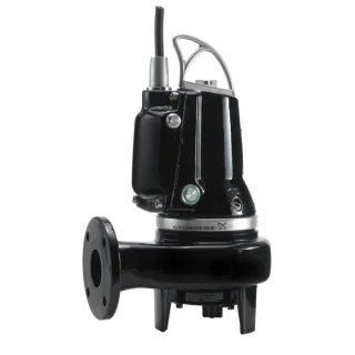 Grundfos Schmutzwasserpumpe 96878450 230 V, 10 m, Grauguss, 65.09.E.2.1.502, 0.90 kW