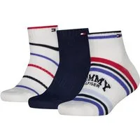Tommy Hilfiger Kurzsocken TH KIDS QUARTER 3P SPORT STRIPE (3 Paar)