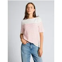 TOM TAILOR T-Shirt T-Shirt T-Shirt mit Streifenmuster