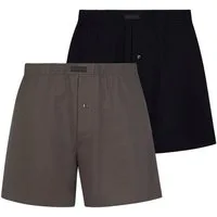 Bruno Banani Weiter Boxer Loose Fit (2er Pack) mit Knopfleiste