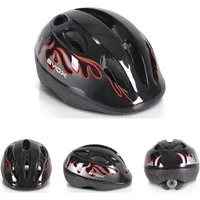 Byox Kinderhelm Kinder Schutzhelm Y03 Größe S 48-54 cm, einstellbar LED-Beleuchtung 8 Löcher