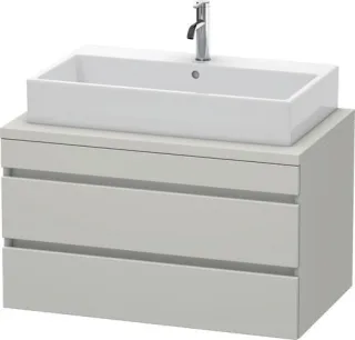 Duravit DuraStyle Konsolenwaschtischunterbau wandhängend Betongrau Matt 900x548x512 mm - DS531800707 DS531800707