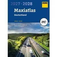 ADAC Maxiatlas 2027/2028 Deutschland 1:150.000 / diverse, Straßenatlas und Autoatlas mit Spiralbindung