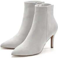 LASCANA Sommerstiefelette, Stiefel, High-Heel-Stiefelette in elegant spitz zulaufender Form VEGAN