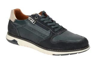 camel active 54PT002-201665 Herren Sneakers PATH navy/white Echtleder Fu?bett...