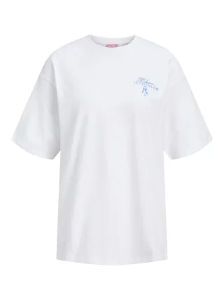 JJXX - JXMILLOW LOOSE SS TEE JRS SP326 Bright White - Gr. - M