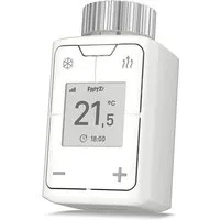 Fritz! Heizkörperthermostat FRITZ!Smart Thermo 302, (1 St) Smarter Heizkörperregler, E-Paper, Fenster-offen-Erkennung, Boost