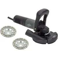 Trongaard Winkelschleifer Betonschleifer / Sanierungsfräse/ 1.400 W / mit Drehzahlregelung, max. 11000 U/min, (Komplett-Set)