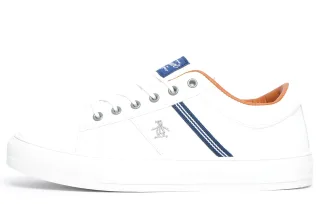 Penguin Max Mens White Trainer