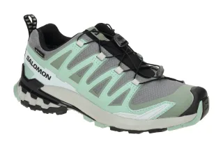 Salomon XA PRO 3D V9 GTX Women's Trailrunning Schuhe - Grau Quiet Shade/Lily ...