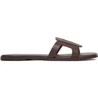 GINO ROSSI Gino Rossi Damen Flip-Flops Braun Gino Rossi-C-V2320-15-1 Braun Dunkel Badepantolette