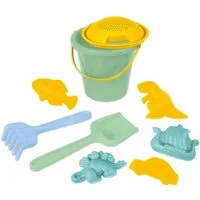 SIMM Spielwaren Spiel 9-tlg. Sandspielset mit 2,5L Eimer Gießkanne & 4 Formen