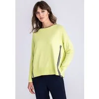 TUZZI Strickpullover mit Seitentape