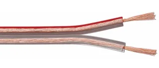 S-IMPULS Lautsprecherkabel, 2x2,5 mm², 50m, transparent, CCA