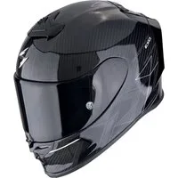 Scorpion Exo Motorradhelm Scorpion Exo-R1 Evo Carbon Air Cynergy Integralhelm Schwarz / Weiss XL (1er Set), integralhelm motorrad