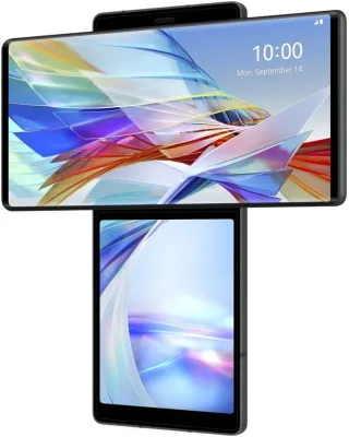 LG Wing 5G 128GB [Dual-Sim] aurora gray