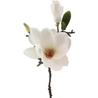 Kunstblume Kunstblume MAGNOLIE 37cm. Mit Magnolienblüte und Knospe., Gasper, Höhe 37.00 cm