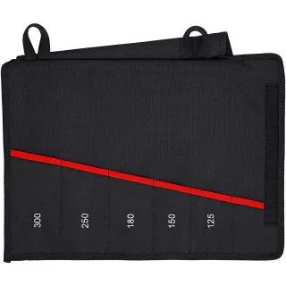 KNIPEX Rolltasche für Zangenschlüssel leer 6 Fächer 340 mm - 001955S4LE
