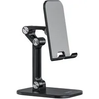 hoco. Halterung PH34, (bis 13 Zoll, Einzelgerät, Einzelgerät, Verstellbarer Tablet- und Smartphone-Halter, klappbar, rutschfest)