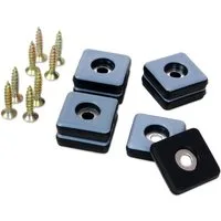 store HD Möbelfuß 25x25mm mit Schraube 32, (32-St)
