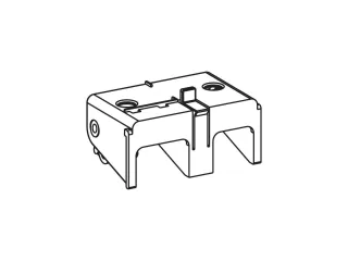 Mepa Hebelmechanik (Lagerbock), UPSK-Typ A31/B31, 590232 590232