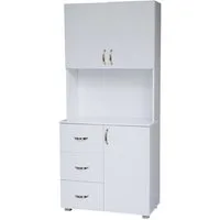 HTI-Line Küchenbuffet Küchenbuffet Blanca (Stück, 1-St., 1x Schrank Blanca, ohne Dekoration) Küchenschrank Hochschrank