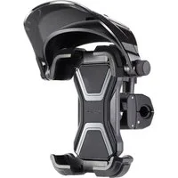JOYROOM Handy-Halterung JR-ZS528 Fahrrad Halterung mit Regenschutz, (bis 7 Zoll, Universal Smartphone Handy Halter für Motorrad Bike Roller Scooter)