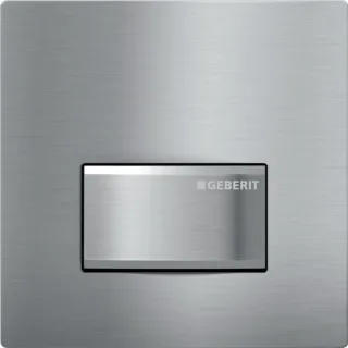 Geberit HyTouch Urinal-Handauslösung chrom-gebürstet Zink-Druckguss Sigma50 pneumatisch 116016GH5