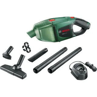 Bosch Akku-Handstaubsauger EasyVac 12, mit 1 x PBA 12V 2.5 Ah Akku, Ladegerät - 06033D0001