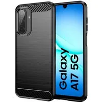 CoolGadget Handyhülle Carbon Handy Hülle für Samsung Galaxy A17 5G 6,7 Zoll, robuste Telefonhülle Case Schutzhülle für Samsung A17 5G Hülle