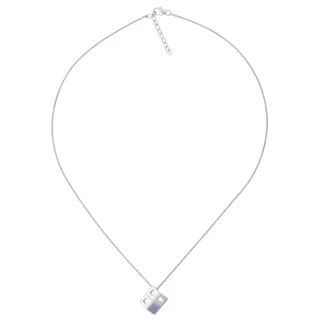 Orphelia Damen-Kette aus 925er Sterlingsilber mit Anhänger – Silber ZH-4313