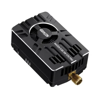 GEPRC MATEN 5.8GHz 5W VTX PRO 80CH 15KM Low Latency OSD Adjust, IRC Tramp & 7-36V Built-in Mic FPV Transmitter for FPV D
